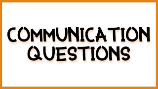 USMLE Communications Questions [upl. by Anikal]