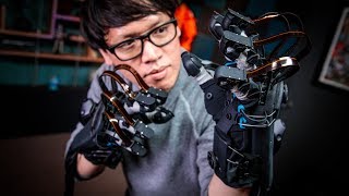 HandsOn with HaptX VR Haptic Gloves [upl. by Maillliw324]