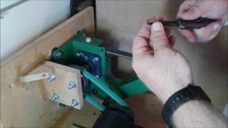 Modified Harbor Freight 1 x 30 Belt Sander  KNIFE SHARPENER [upl. by Acinoreb]