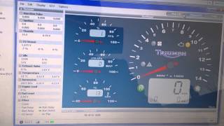 How to find fault codes on a triumph motorcycle [upl. by Morven]