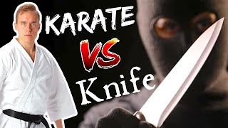 KARATE vs KNIFE ATTACK 2 threats [upl. by Auqenehs]