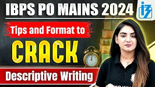 IBPS PO Mains 2024  Descriptive Writing Tips and Format for IBPS PO Mains  by Anchal Maam [upl. by Nnaear]