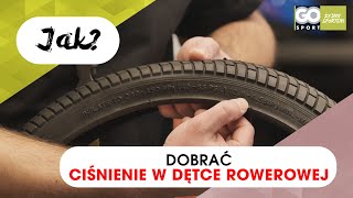 Jak dobrać ciśnienie w oponach rowerowych [upl. by Alyhs540]