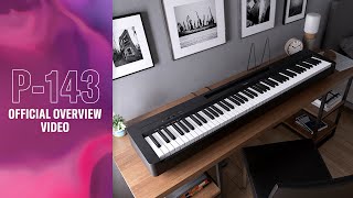 Yamaha P143 Digital Piano Overview [upl. by Seuqramed]