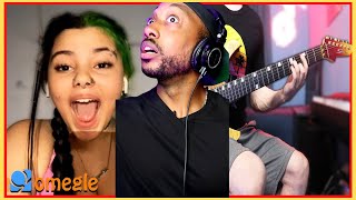 WILD Guitarist BLOWS MINDS on OMEGLE TheDooo   Reaction [upl. by Ellis]