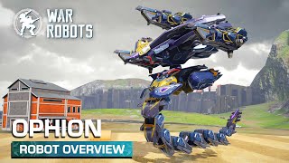 NEW ROBOT Ophion 🐍 Robot Overview — War Robots [upl. by Wickman]