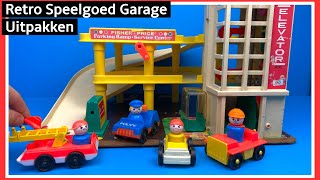 Speelgoed Autogarage Fisher Price uitpakken en spelen  Family Toys Collector [upl. by Eralcyram912]