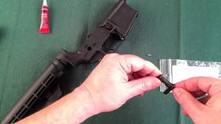 AR15 How to install an ambidextrous safety [upl. by Cioban286]