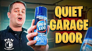 How To Lubricate Your Garage Door  QUICK amp EASY [upl. by Afira464]