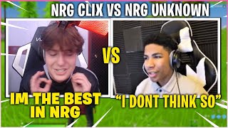 NRG CLIX VS NRG Unknown FINALLY Happens In 5000 3v3 Zone Wars Tournament Fortnite [upl. by Oiraved]