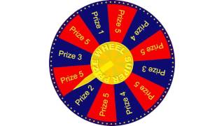 Spinning Prize Wheel Sound Effect [upl. by Riordan]