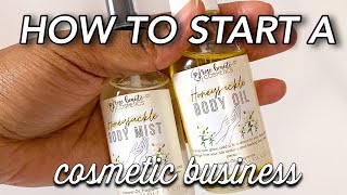 HOW TO START A SKINCARE PRODUCTS BUSINESS how to make money selling cosmetics shopify website tips [upl. by Acinyt671]