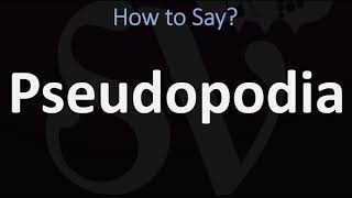 How to Pronounce Pseudopodia CORRECTLY [upl. by Charis]