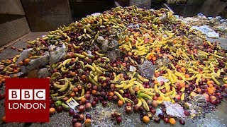 London’s rubbish problem Food waste – BBC London News [upl. by Olegnad]