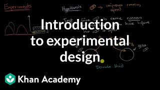 Introduction to experimental design  High school biology  Khan Academy [upl. by Ahsats]