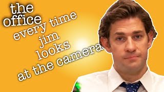 Every Time Jim Looks At The Camera  The Office US [upl. by Ahsieyt169]