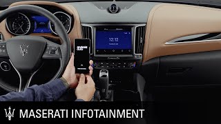 Maserati Infotainment series Android Auto™ [upl. by Bekaj]