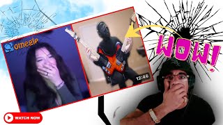 THEDOO BLOWS MIND DOUBLE GUITAR  RAPPER REACTION [upl. by Clerc]