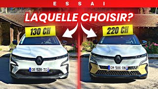 Essai Renault Megane ETech 130ch vs 220ch  Laquelle choisir [upl. by Emmalyn]