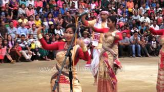 Bihu dance from Assam [upl. by Nadiya]