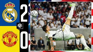 Real Madrid 20 Manchester United  Highlights  Houston [upl. by Hillari431]