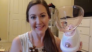 REVIEW CONAIR True Glow Face Steamer [upl. by Rona389]