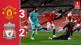 Highlights Man Utd 32 Liverpool  Salah nets twice but Reds go out of the FA Cup [upl. by Lancelot]