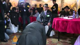 Reunited Korean families bid final farewell [upl. by Kreindler]