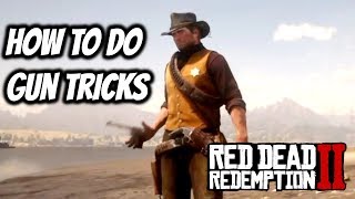 HOW TO SPIN YOUR PISTOL  Red Dead Redemption 2 Guides [upl. by Etnelav]