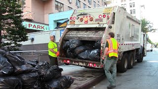 DSNY  New Yorks Garbage Trucks [upl. by Tarsus]