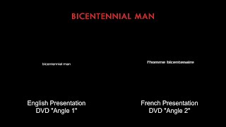 Bicentennial Man  English Credits vs French Credits Comparison  ItzJonnyFX [upl. by Darlleen]