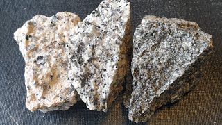 Geology Granite Granodiorite and Diorite [upl. by Notniw]