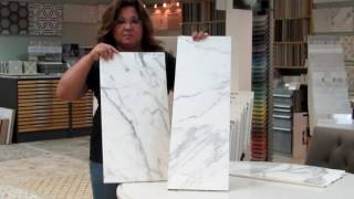 Marble Tiles Natural Stone vs Porcelain [upl. by Cohette]