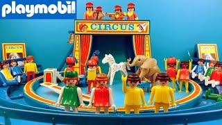 Playmobil Speelgoed Circus uitpakken  Unboxing Playmobil Circus Show [upl. by Romaine]