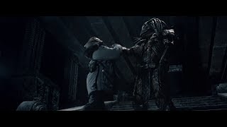 AVP Alien vs Predator  Weyland Death Scene HD [upl. by Uoliram887]