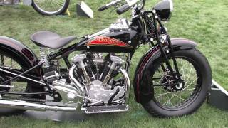 Vintage Motorcycles from 2010 Concours dElegance 1080HD [upl. by Raybin]