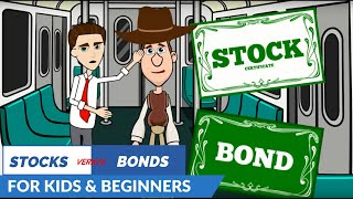 Stocks vs Bonds A Simple Explanation for Beginners [upl. by Belier]