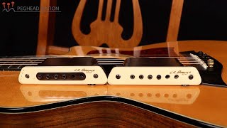 LR Baggs M1 Active and M80 Acoustic Guitar Pickup Demo from Peghead Nation [upl. by Burger]