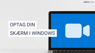 Optag din skærm i Windows 10 [upl. by Iphlgenia]