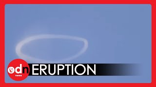 Etna Blows Rare Giant Smoke Ring as it ERUPTS [upl. by Selfridge]