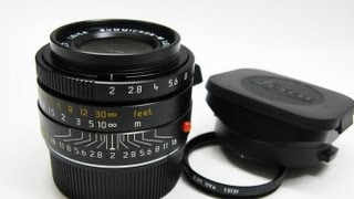 SummicronM 35mm f2 ASPH [upl. by Shing]