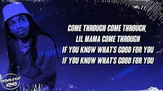 Jacquees  Come Thru Lyrics [upl. by Adarbil]