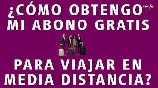 ABONO GRATUITO MEDIA DISTANCIA [upl. by Anyel]