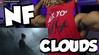 NF TALKIN HIS SH  CLOUDS  REACTION [upl. by Ahsirak]