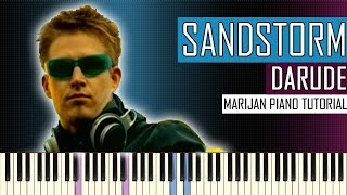 How To Play Darude  Sandstorm  Piano Tutorial [upl. by Aneev]