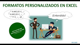 Formatos personalizados en Excel [upl. by Bergerac]