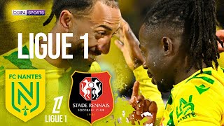 Nantes vs Rennes  Ligue 1 HIGHLIGHTS  120824  beIN SPORTS USA [upl. by Atirhs]