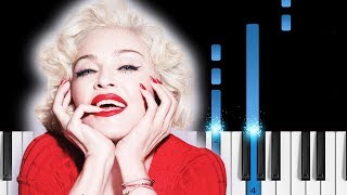 Madonna  Like a Prayer  EASY Piano Tutorial [upl. by Abbub]