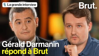 Gérald Darmanin répond à Brut [upl. by Kulsrud]