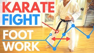 HOW TO CONTROL A FIGHT  Karate Footwork — Jesse Enkamp [upl. by Giacamo153]